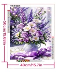 Ваза с цветя 40/50 см