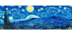 Звездна нощ  Ван Гог 100/50 см