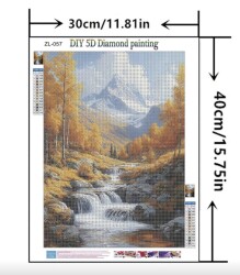 Планински пейзаж 30/40 см