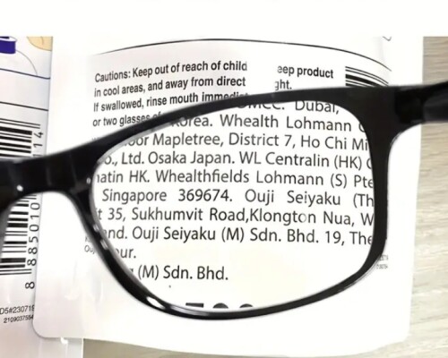 Квадратни очила за диамантен гоблен +4,00