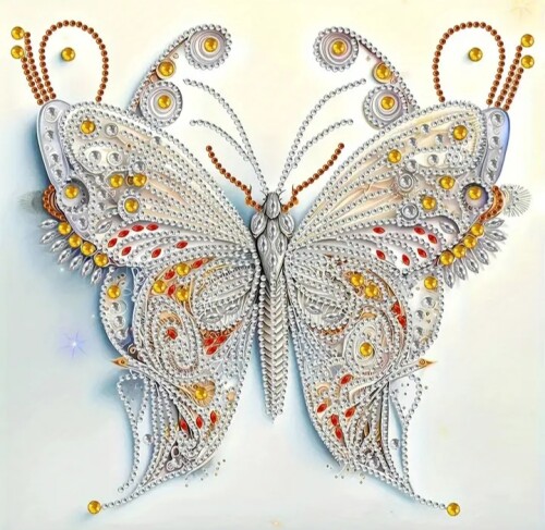 Бяла пеперуда 30/30 см