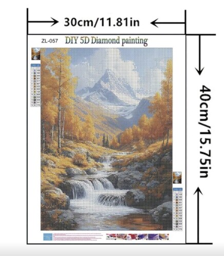 Планински пейзаж 30/40 см